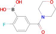 (2-Fluoro-5-(morpholine-4-carbonyl)phenyl)boronic acid