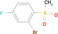 2-Bromo-4-fluoro-1-(methylsulfonyl)benzene