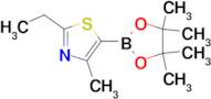 2-Ethyl-4-methyl-5-(4,4,5,5-tetramethyl-1,3,2-dioxaborolan-2-yl)thiazole