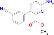 Methyl 6-amino-3-(3-cyanophenyl)picolinate