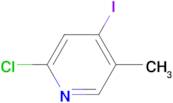 2-Chloro-4-iodo-5-methylpyridine