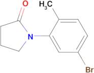 1-(5-Bromo-2-methylphenyl)pyrrolidin-2-one