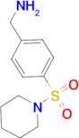 (4-(Piperidin-1-ylsulfonyl)phenyl)methanamine