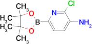 2-Chloro-6-(4,4,5,5-tetramethyl-1,3,2-dioxaborolan-2-yl)pyridin-3-amine