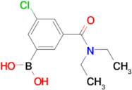 (3-Chloro-5-(diethylcarbamoyl)phenyl)boronic acid