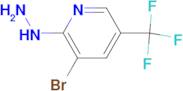 3-Bromo-2-hydrazinyl-5-(trifluoromethyl)pyridine