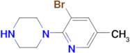 1-(3-Bromo-5-methylpyridin-2-yl)piperazine
