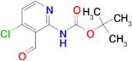 tert-Butyl (4-chloro-3-formylpyridin-2-yl)carbamate