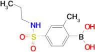 (2-Methyl-4-(N-propylsulfamoyl)phenyl)boronic acid