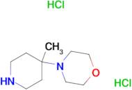 4-(4-Methylpiperidin-4-yl)morpholinedihydrochloride