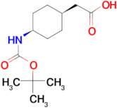 2-(cis-4-((tert-Butoxycarbonyl)amino)cyclohexyl)acetic acid