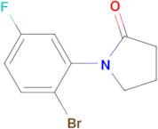 1-(2-Bromo-5-fluorophenyl)pyrrolidin-2-one