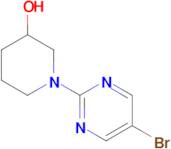 1-(5-Bromopyrimidin-2-yl)-3-piperidinol