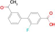 3'-Acetyl-2-fluoro-[1,1'-biphenyl]-4-carboxylic acid