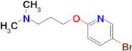 3-((5-Bromopyridin-2-yl)oxy)-N,N-dimethylpropan-1-amine