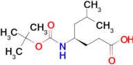 (R)-4-((tert-Butoxycarbonyl)amino)-6-methylheptanoic acid