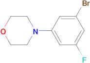 4-(3-Bromo-5-fluorophenyl)morpholine