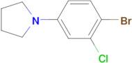 1-(4-Bromo-3-chlorophenyl)pyrrolidine
