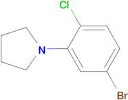 1-(5-Bromo-2-chlorophenyl)pyrrolidine