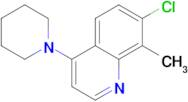 7-Chloro-8-methyl-4-(piperidin-1-yl)quinoline