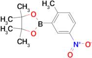 4,4,5,5-tetramethyl-2-(2-methyl-5-nitrophenyl)-1,3,2-dioxaborolane