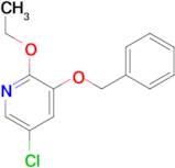 3-(Benzyloxy)-5-chloro-2-ethoxypyridine