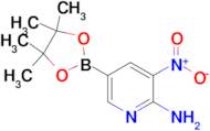 3-Nitro-5-(4,4,5,5-tetramethyl-1,3,2-dioxaborolan-2-yl)pyridin-2-amine