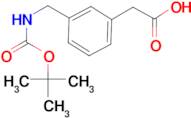 2-(3-(((tert-Butoxycarbonyl)amino)methyl)phenyl)acetic acid