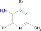 2,4-Dibromo-6-methylpyridin-3-amine