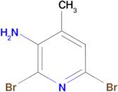 2,6-Dibromo-4-methylpyridin-3-amine