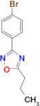 3-(4-Bromophenyl)-5-propyl-1,2,4-oxadiazole