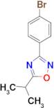 3-(4-Bromophenyl)-5-isopropyl-1,2,4-oxadiazole