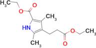 Ethyl 4-(3-ethoxy-3-oxopropyl)-3,5-dimethyl-1H-pyrrole-2-carboxylate