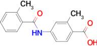 2-Methyl-4-(2-methylbenzamido)benzoic acid
