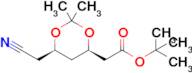 (4R-Cis)-1,1-Dimethylethyl-6-cyanomethyl-2,2-dimethyl-1,3-dioxane-4-acetate