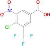 4-Chloro-3-nitro-5-(trifluoromethyl)benzoic acid