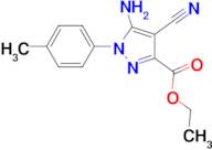 Ethyl 5-amino-4-cyano-1-(p-tolyl)-1H-pyrazole-3-carboxylate