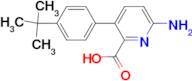 6-Amino-3-(4-(tert-butyl)phenyl)picolinic acid