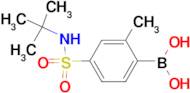 (4-(N-(tert-Butyl)sulfamoyl)-2-methylphenyl)boronic acid