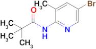 N-(5-Bromo-3-methylpyridin-2-yl)pivalamide