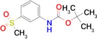 tert-Butyl (3-(methylsulfonyl)phenyl)carbamate