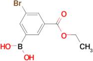 (3-Bromo-5-(ethoxycarbonyl)phenyl)boronic acid