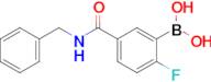 (5-(Benzylcarbamoyl)-2-fluorophenyl)boronic acid