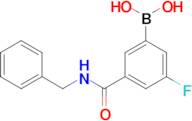 (3-(Benzylcarbamoyl)-5-fluorophenyl)boronic acid