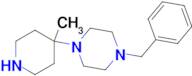 1-Benzyl-4-(4-methylpiperidin-4-yl)piperazine