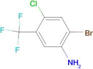 2-Bromo-4-chloro-5-(trifluoromethyl)aniline