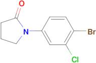 1-(4-Bromo-3-chlorophenyl)pyrrolidin-2-one