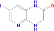 7-Iodo-3,4-dihydropyrido[2,3-b]pyrazin-2(1H)-one