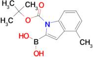 (1-(tert-Butoxycarbonyl)-4-methyl-1H-indol-2-yl)boronic acid