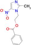 2-(2-Methyl-5-nitro-1H-imidazol-1-yl)ethylbenzoate